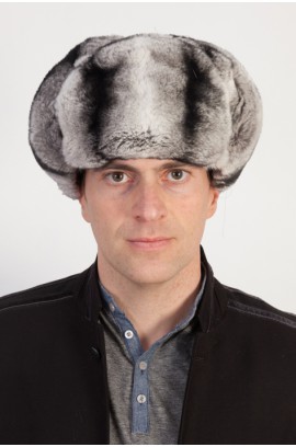 Rex-Chinchilla fur hat - Russian style